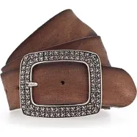 Vanzetti Ceinture marron / argent