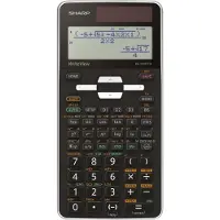 Sharp SH-ELW531TG calculatrice Poche Calculatrice à écran Noir, Blanc
