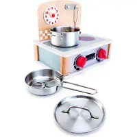 Hape Cuisinière barbecue Recto verso Blanc