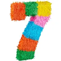Relaxdays Pinata Chiffre numéro anniversaire (1 pcs)