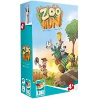 Iello Zoo Run Jeu de société pour 3-5 enfants à partir de 5 ans