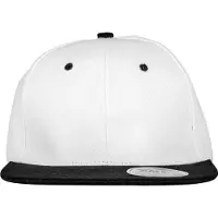 Result Pack 50 Casquette Bronx bicolore Blanc Noir - Result RC082X - Taille One Size