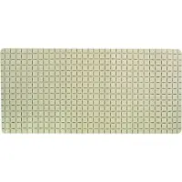 Overig Tapis Fond de baignoire antid?rapant Caoutchouc QUADRO 36x76cm Beige