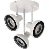 Lucide Sensas - spot en saillie - Ø 25,8 cm x 26,8 cm - blanc