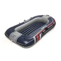 Bestway Hydro-Force Treck X1 Bateau gonflable avec rames et pompe à pied - 228 x 121 x 32 cm