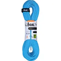 BEAL - Corde d'escalade 3 normes - Joker 9.1mm Unicore Dry Cover Blue - Taille 50 m - Bleu