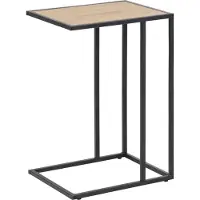 Ebuy24 Sea Table de bureau pour ordinateur portable en chêne.