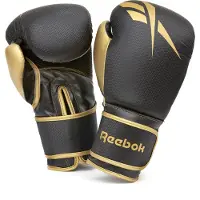 Reebok Gants de boxe Reebok or/noir 16oz