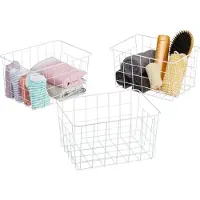 Relaxdays Corbeille-fil-de-fer (28 cm, 1x)