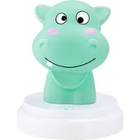 Alecto SILLY HIPPO LED veilleuse hippopotame bleu -