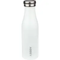 Abbey camp Bouteille Isotherme Abbey Double-walled Victoria White Silver (0,45L)