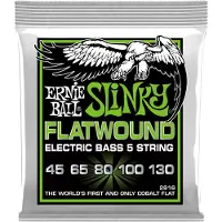 Ernie Ball 2816 Flatwound Regular Slinky 5C 45-130