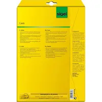 Sigel - Blanc - DL (210 x 99 mm) - 185 g/m² - 60 carte(s) (20 feuille(s) x 3 cartes