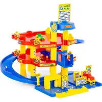 Polesie 37893 Wader - Garage de stationnement avec 3 niveaux et