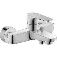 Duravit Mitigeur bain/douche B.1 apparent chromé