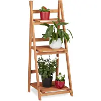 Relaxdays Escalier pour fleurs