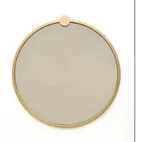 Emob Locelso Gold Metal Mirror | 60x60 cm | 100% Metal