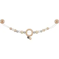 Goki Chaîne Poussette Étoile Gris Blanc