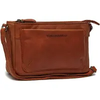 The Chesterfield Brand Cuir sac à épaule bandoulière Southampton Shoulderbag Cognac marron clair