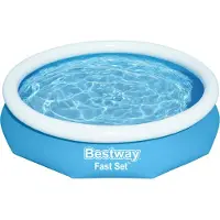 Bestway 57456 Round Inflatable Pool Bleu 305 x 66 cm