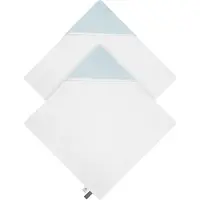 Aspero Peignoir bleu clair / blanc