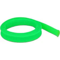 DeLOCK Manchon tressé extensible 2 m x 19 mm Vert -