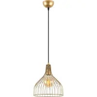 Emob Lustre Fulgor en métal | Or brillant | Hauteur réglable