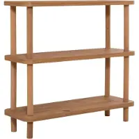 Dora Bookshelf | Melamine Coated | 100% Hornbeam | 80x75x28 cm | Atlantic Pine