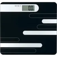 Melissa Pèse-personne numérique, capacité 180 kg, noir/argent