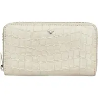 Golden Head Cuir porte-monnaie Cayenne RFID Protect Ladies Purse Wallet Cream écru