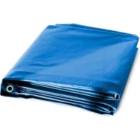 Floordirekt Bâche multifonctionnelle 500 g/m² Bleu 2 x 3 m