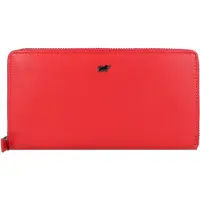 Braun Büffel Porte-monnaies 'Anna' rouge / argent
