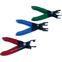 Bgs Pinces pour desserrer les raccords de conduites de carburant 3pcs - 8012