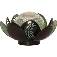Star Trading Lampe solaire à LED Lilly, fleur de lotus, éclairage de jardin