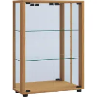 Hioshop bois verre vitrine collecteur verre vitrine vitrine stand Sintalo miroir bois verre vitrine collecteur verre vitrine vitrine stand Sintalo miroir