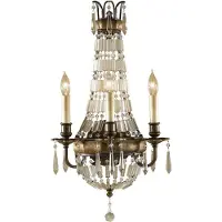 Elstead Lighting Applique murale Elstead Bellini E14 triple, bronze oxydé, bronze britannique
