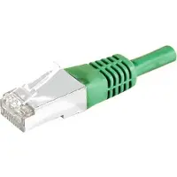Dexlan Cordon patch RJ45 SSTP CAT 6a vert - 5 m