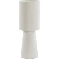 Light & Living - lampe de table - Raeni - blanc - papier textile - lampe de chevet - E27 - 1881573