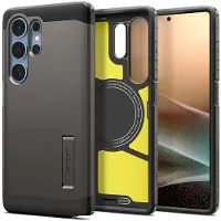 Spigen Coque Tough Armor MagSafe Samsung Galaxy S25 Ultra - Gunmetal