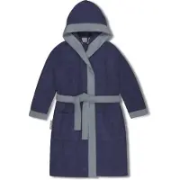 Normani Peignoir 'Elounda' bleu / gris