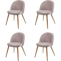 MCW Chaise de salle à manger -D53 (lot de 4)