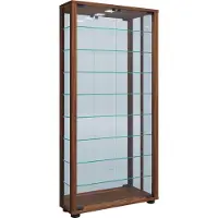 Hioshop bois verre vitrine collecteur verre vitrine vitrine stand Lumo Maxi miroir bois verre vitrine collecteur verre vitrine vitrine stand Lumo Maxi miroir