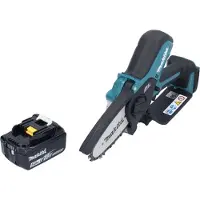 Makita DUC 101 T1 Tondeuse sans fil 18 V 10 cm sans balais + 1x Batterie 5,0 Ah - ohne Ladegert