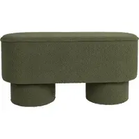 White Label Bench Marcos Green (93 x 35 x 44.50 cm)