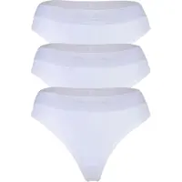 Marc O'Polo String 'Essentials' gris clair / blanc