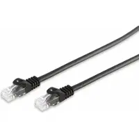 Eneroid Câble patch RJ45 CAT 7 brut U/UTP, noir, 20 m