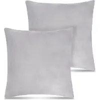 Aspero Coussins ' Vora ' gris clair