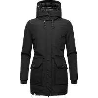 NAVAHOO Veste d’hiver noir / blanc