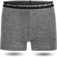 Normani Sous-vêtements de sport ' Adelaide ' gris / noir / blanc