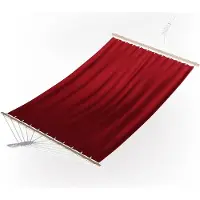 OK-Living Hamac - Oskar-Store - Oskar 190x120 Cm - Rouge - 1 Personne - Extérieur - Coton